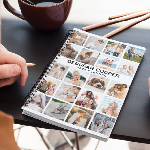 Create Your Own 20 Photo Collage Personalised Year Planner
