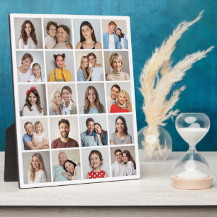 Create Your Own 20 Photo Collage Plaque