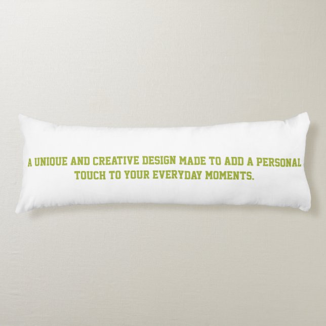 Create Your Own 20" x 54" Polyester Pillow (Front)