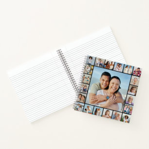 Create Your Own 21 Photo Collage Notebook