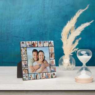 Create Your Own 21 Photo Collage Plaque