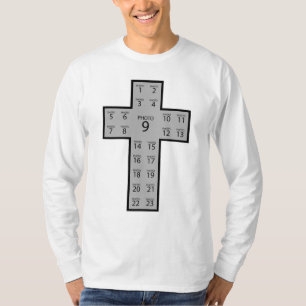 Create your own 23 photo collage  Christian cross T-Shirt
