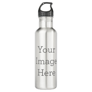 Create Your Own 24 oz Stainless Steel Water Bottle