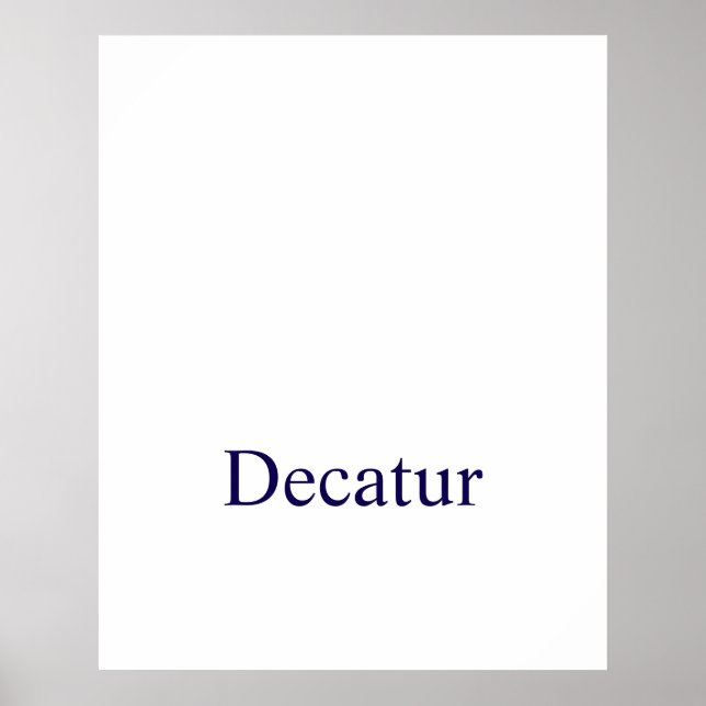 Create Your Own 24"x30" Matte Poster (Front)
