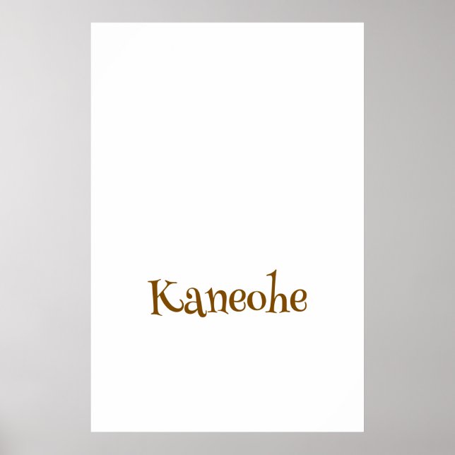 Create Your Own 24"x36" Matte Poster (Front)