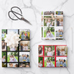 Create Your Own 25 Photo Collage Editable Wrapping Paper Sheet<br><div class="desc">Create a timeless masterpiece with our "Editable 25 Photo Collage." Perfect for capturing memories from Christmas, birthdays, weddings, anniversaries, graduations, Father's Day, Mother's Day, or any other special occasion, this collage allows you to curate a personalised and stunning visual narrative. With its customisable features, you can arrange and edit the...</div>