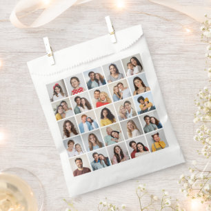 Create Your Own 25 Photo Collage Favour Bags