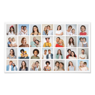 Create Your Own 28 Photo Collage Photo Enlargement Print