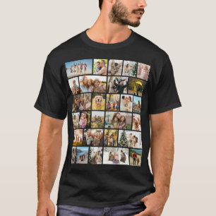 Create Your Own 28 Photo Collage T-Shirt