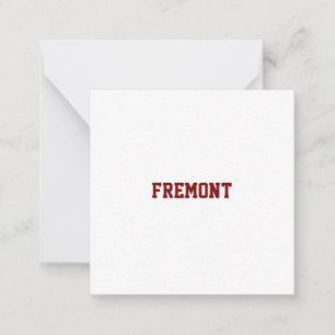 Create Your Own 2.5"x2.5" Note Card With Envelope