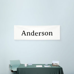 Create Your Own 2.5' x 8' Indoor Banner
