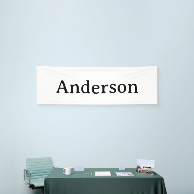 Create Your Own 2.5' x 8' Indoor Banner (Tradeshow)