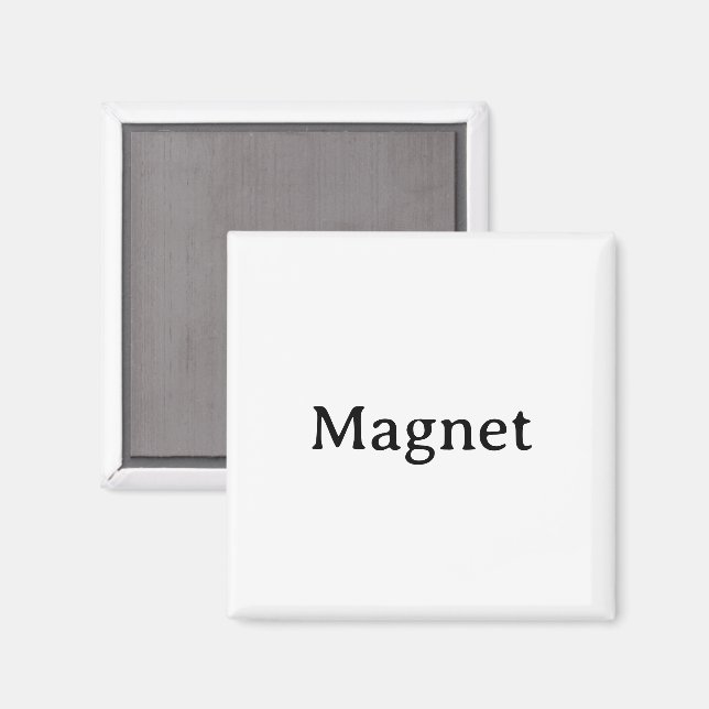 Create Your Own 2 Inch Square Magnet (Front/Back)