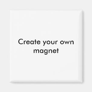 Create your own 2 inch square magnet