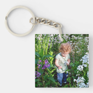 Create Your Own 2 Photo Gift for Mum or Grandma Key Ring