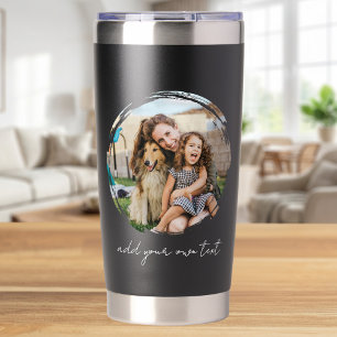 Create Your Own 2 Photo Insulated Tumbler
