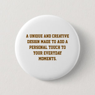 Create Your Own 2¼'' UV Resistant Button