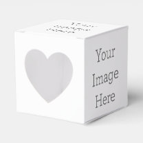 Create Your Own 2x2x2 Heart Paper Favour Box