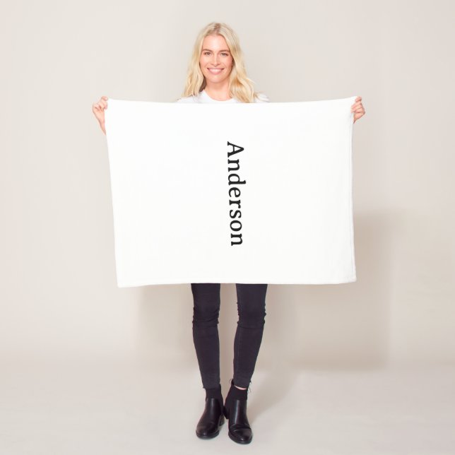 Create Your Own 30"x40" Fleece Blanket (In Situ)