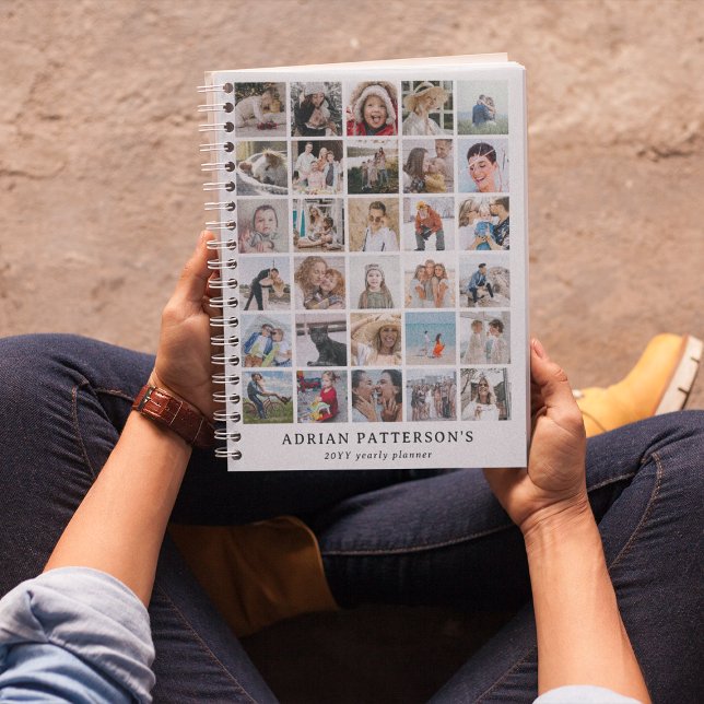Create your own 30 x Photo collage Yearly Planner (Creator Uploaded)