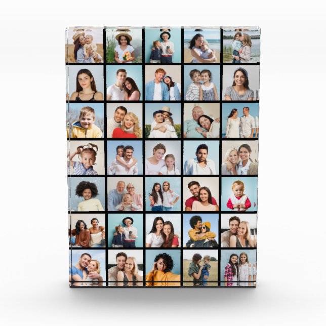 Create Your Own 35 Photo Collage Block (Front)