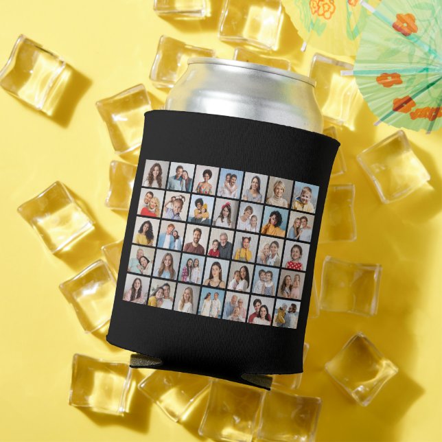 Create Your Own 35 Photo Collage  Can Cooler (In Situ Summer)
