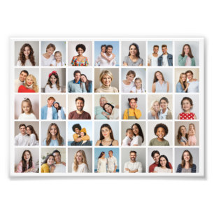 Create Your Own 35 Photo Collage Photo Enlargement Print