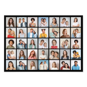 Create Your Own 35 Photo Collage Photo Enlargement Print