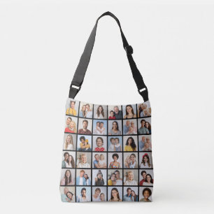 Create Your Own 36 Photo Collage Crossbody Bag