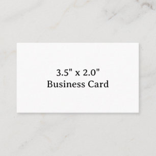 Create Your Own 3.5" x 2.0" Business Card