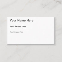 Create Your Own 3.5" x 2.0" Matte Business Cards