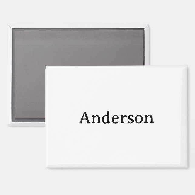 Create Your Own 3.5" x 2.5" Rectangle Magnet (Front/Back)