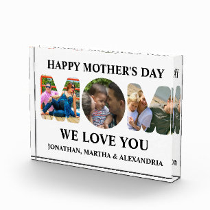 Create your own 3 photo collage Happy Mothers day