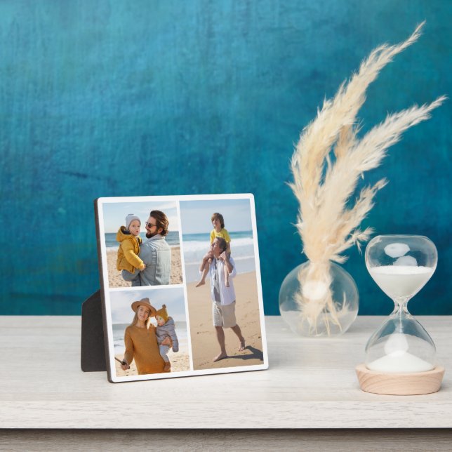 Create Your Own 3 Photo Collage Plaque (Insitu)