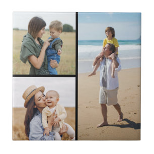 Create Your Own 3 Photo Collage Tile