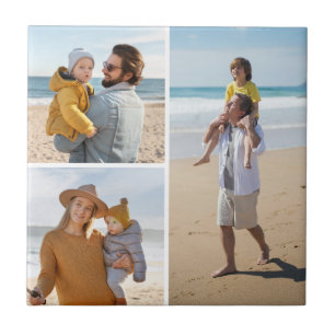 Create Your Own 3 Photo Collage Tile