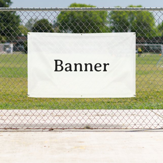 Create Your Own 3' x 5' Outdoor  Banner (Insitu)
