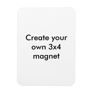 Create your own 3x4 inch magnet