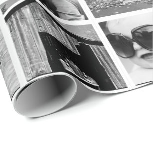 Create-Your-Own 42-Photo Collage Gift Wrap
