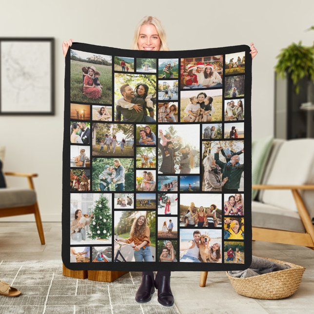 Create Your Own 42 Photo Collage Sherpa Blanket (Creator Uploaded)