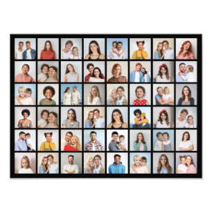 Create Your Own 48 Photo Collage Photo Enlargement Print