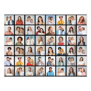 Create Your Own 48 Photo Collage Photo Enlargement Print