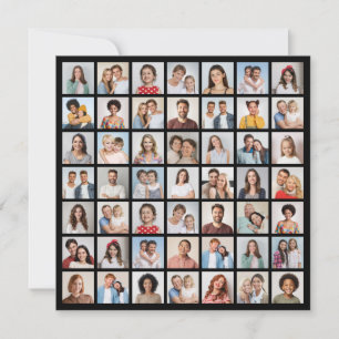 Create Your Own 49 Photo Collage Card