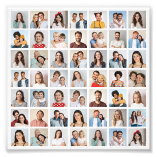 Create Your Own 49 Photo Collage Photo Enlargement Print