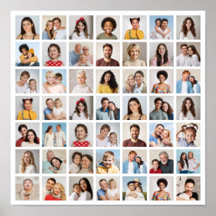 Create Your Own 49 Photo Collage  Poster