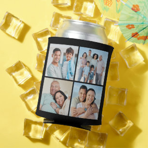 Create Your Own 4 Photo Collage Can Cooler