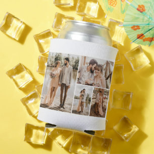 Create Your Own 4 Photo Collage Can Cooler