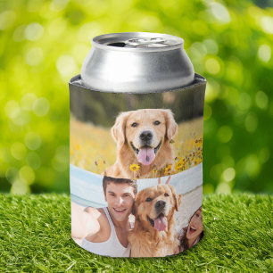 Create Your Own 4 Photo Collage Can Cooler