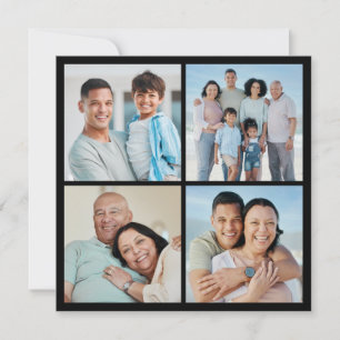 Create Your Own 4 Photo Collage Card