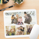 Create Your Own 4 Photo Collage Mouse Pad<br><div class="desc">Create your own custom photo collage mouse pad featuring 4 of your favourite picture memories.</div>